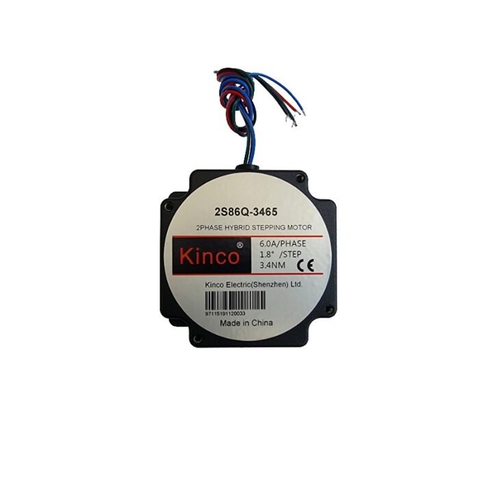 Kinco 2S86Q-3465 step motor 86mm, 2p, 6A, 3.4Nm - Image 1