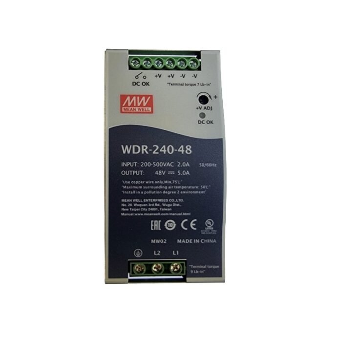Mean Well  WDR 240-48 Napajanje za DIN šinu - Image 1
