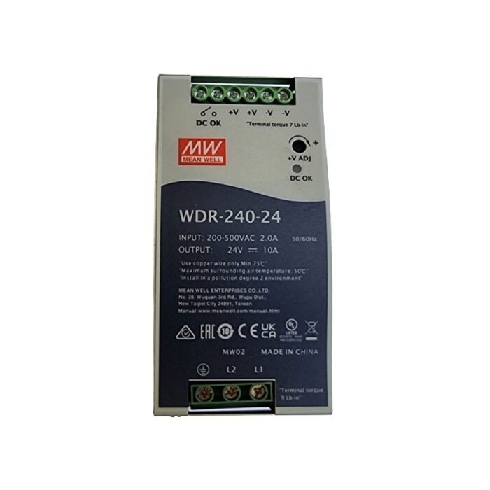 Mean Well  WDR 240-24 Napajanje za DIN šinu - Image 1